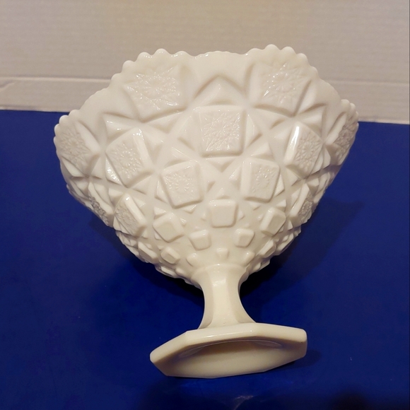 Westmoreland Accents Vintage Westmoreland White Milk Glass Compote Bowl Poshmark
